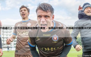 代格福什的瑞典超征程：揭秘这支球队上一次升级到瑞典超的关键赛季