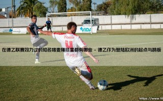 在德乙联赛效力过的知名喀麦隆球星：绿茵场上的非洲雄狮德乙足迹