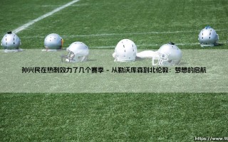 孙兴民在热刺效力了几个赛季？一段跨越成长的北伦敦传奇