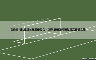 吉维森特队葡超参赛历史多久：三十二年沉浮，一支小球会的史诗征程