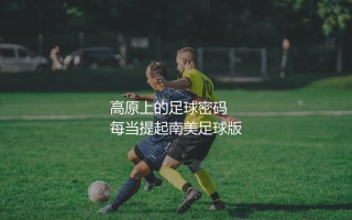 玻利维亚队世界足坛FIFA排名多少位?高原上的足球密码