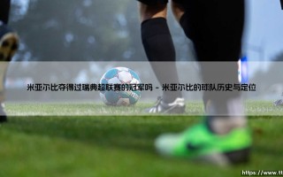 米亚尔比夺得过瑞典超联赛的冠军吗？