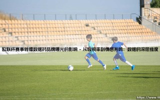 欧联杯赛事转播数据，如何成为品牌曝光的隐形画布？