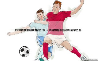 2018赛季挪超联赛积分榜：回顾与精彩瞬间