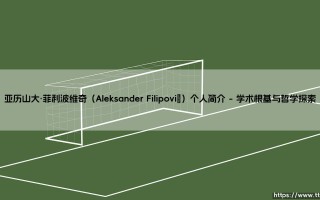 亚历山大·菲利波维奇（Aleksander Filipović）个人简介「90+」
