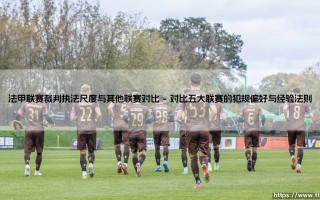 法甲联赛裁判执法尺度与其他联赛对比：一场关乎足球灵魂的权衡