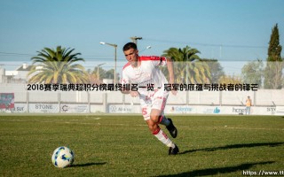 2018赛季瑞典超积分榜最终排名一览-足坛风向标