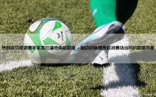 热刺波切蒂诺青年军高位逼抢体能数据背后的足球革命