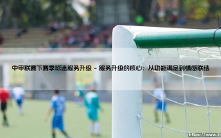 中甲联赛下赛季球迷服务升级：从旁观者到参与者的距离有多远？