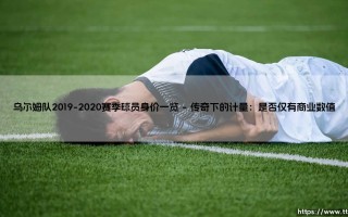 乌尔姆队2019-2020赛季球员身价一览——天体足球