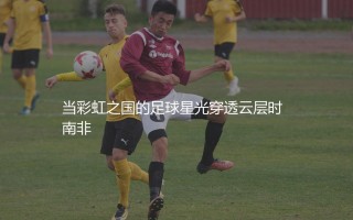 南非队知名足球明星球员有哪些？当彩虹之国的足球星光穿透云层时
