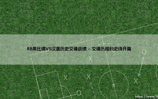RB莱比锡VS汉堡历史交锋战绩：绿茵恩怨录与数据全景解析