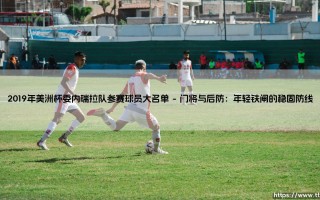 2019年美洲杯委内瑞拉队参赛大名单深度解析：一支崛起力量的全面检阅