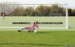 英超体育精神奖设立：绿茵场上的品格之光