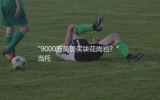 凯恩身价为什么那么高？9000万英镑买块花岗岩？