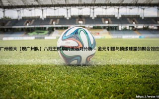 广州恒大，八冠王：王朝统治力是如何炼成的？——广州队的黄金时代启示录