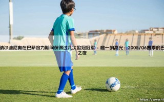罗纳尔迪尼奥在巴萨效力期间获得过几次欧冠冠军-看球不熬夜