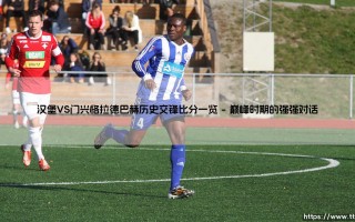 汉堡VS门兴格拉德巴赫历史交锋比分一览|球门之间