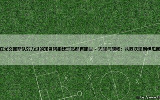 在尤文图斯队效力过的知名阿根廷球员都有哪些「足坛速递」