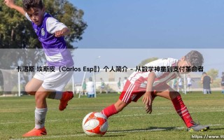 卡洛斯·埃斯皮（Carlos Espí）个人简介：解码西班牙金融科技革命的领军者