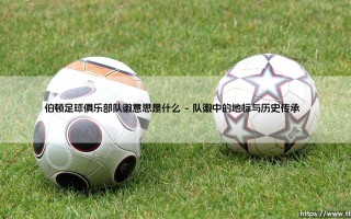 伯顿足球俱乐部队徽的象征意义与文化内涵