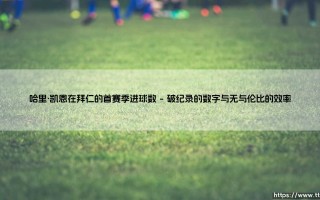 哈里·凯恩在拜仁的首赛季进球数：一段非凡的适应之旅