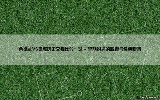 桑德兰VS曼城历史交锋比分一览：黑猫与蓝月亮的绿茵往事