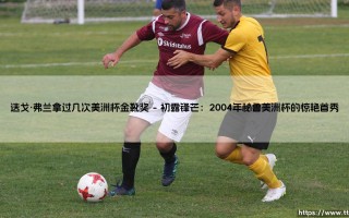 迭戈·弗兰美洲杯金靴传奇：两度夺魁的南美神射手
