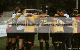 中甲联赛赛季暴露出的主要问题：繁荣背后的隐忧与挑战