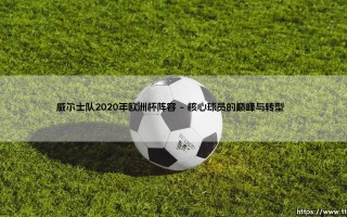 威尔士队2020年欧洲杯阵容：红龙军团能否再现2016年黑马传奇？