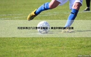 托尼的意甲金靴传奇：他究竟获得过几次至高荣誉？