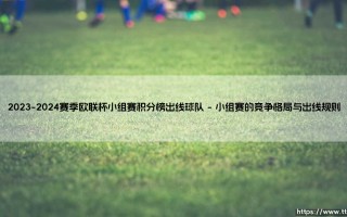 2023-2024赛季欧联杯小组赛积分榜出线球队：哪些队伍成功突围？-「小组赛最终战局」深度解析