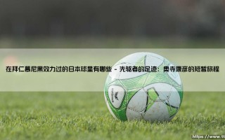 在拜仁慕尼黑效力过的日本球星有哪些？——探寻德甲豪门的亚洲足迹