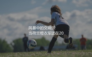 荷兰三棍客是哪三位球员？荷兰橙衣军团风暴中的交响乐