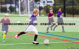 2024年欧洲杯德国队球员身价一览：东道主的阵容，究竟价值几何？