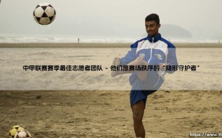 中甲联赛赛季最佳志愿者团队：绿茵场边的无名英雄