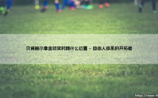 贝肯鲍尔拿金球奖时踢什么位置(足球全知道)