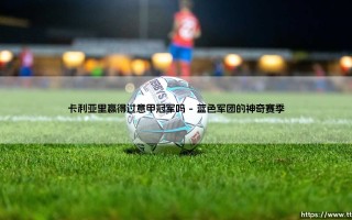 卡利亚里赢得过意甲冠军吗？探寻撒丁岛孤勇者的传奇史诗