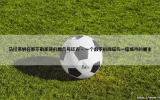 传奇号码与城市图腾：马拉多纳在那不勒斯穿的是几号球衣，那件10号球衣如何成为不朽象征