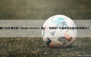 塞尔吉乌·佩尔琼（Sergiu Perciun）简介（足球那些事儿）