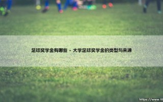 足球奖学金有哪些？：探索通往大学与职业的绿茵捷径