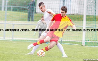 2023-2024赛季德乙联赛积分榜与赛季进球最多球队排名解读