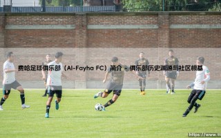 费哈足球俱乐部（Al-Fayha FC）简介(绿茵速报)