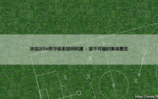冰岛2016防守体系如何构建？—— 揭秘「维京战吼」背后的铜墙铁壁