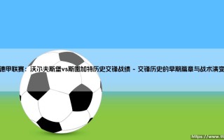 德甲联赛：沃尔夫斯堡与斯图加特历史交锋的深度剖析