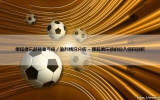 挪超俱乐部预算亏损与盈利情况深度分析