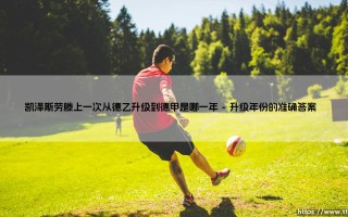 凯泽斯劳滕上一次从德乙升级到德甲是哪一年？