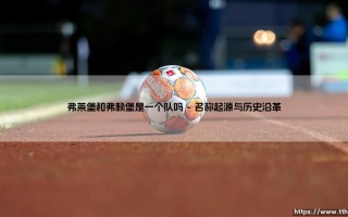 弗莱堡和弗赖堡是一个队吗？揭秘德国知名足球俱乐部的译名之谜