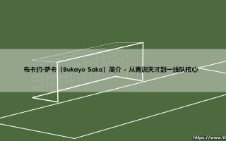 布卡约·萨卡（Bukayo Saka）简介：阿森纳与英格兰的璀璨新星
