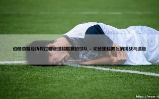 伯格森在挪超的足迹：他究竟执教过哪些挪威豪门球队？